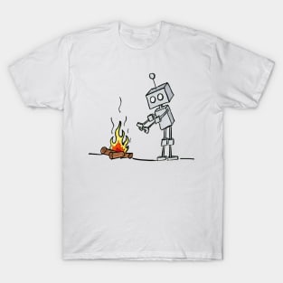 Stay Warm Bot T-Shirt